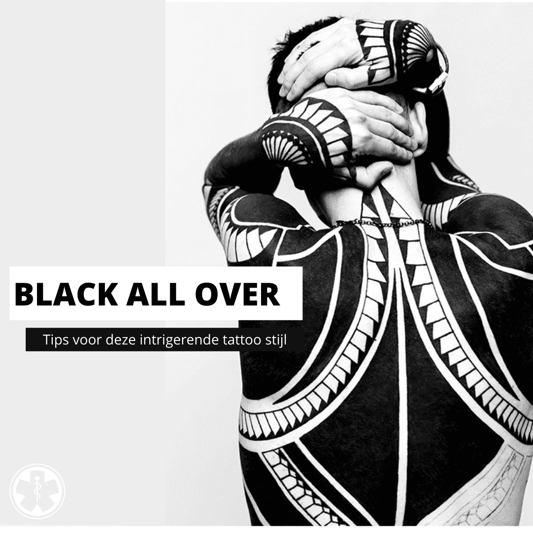 Blackout Tattoos – Alles over deze minimalistische tattoo trend