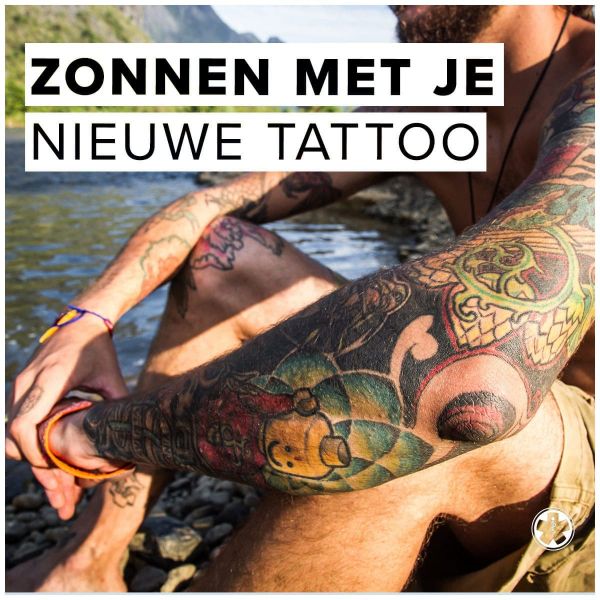 Zonnen met je nieuwe tattoo | do's en don'ts