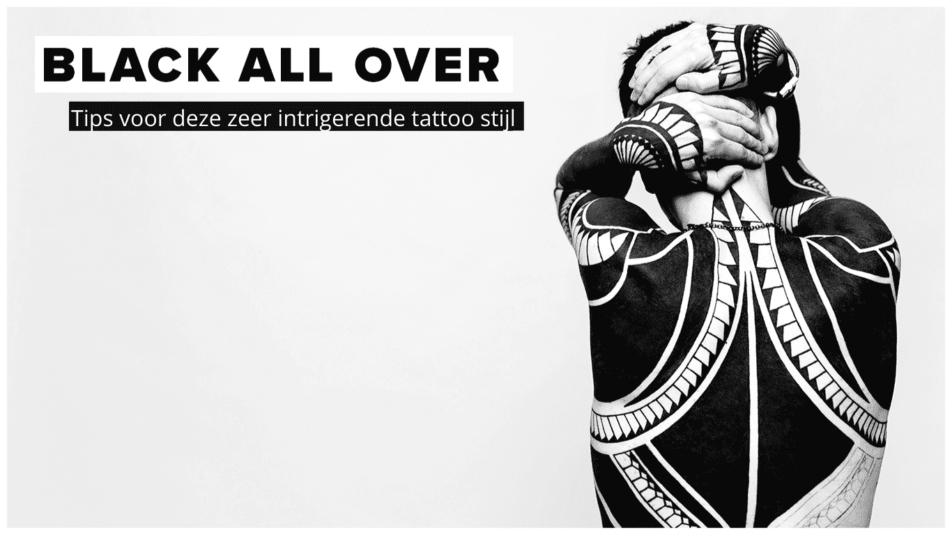 TattooMed blog over black all over tattoos – trend en nazorg