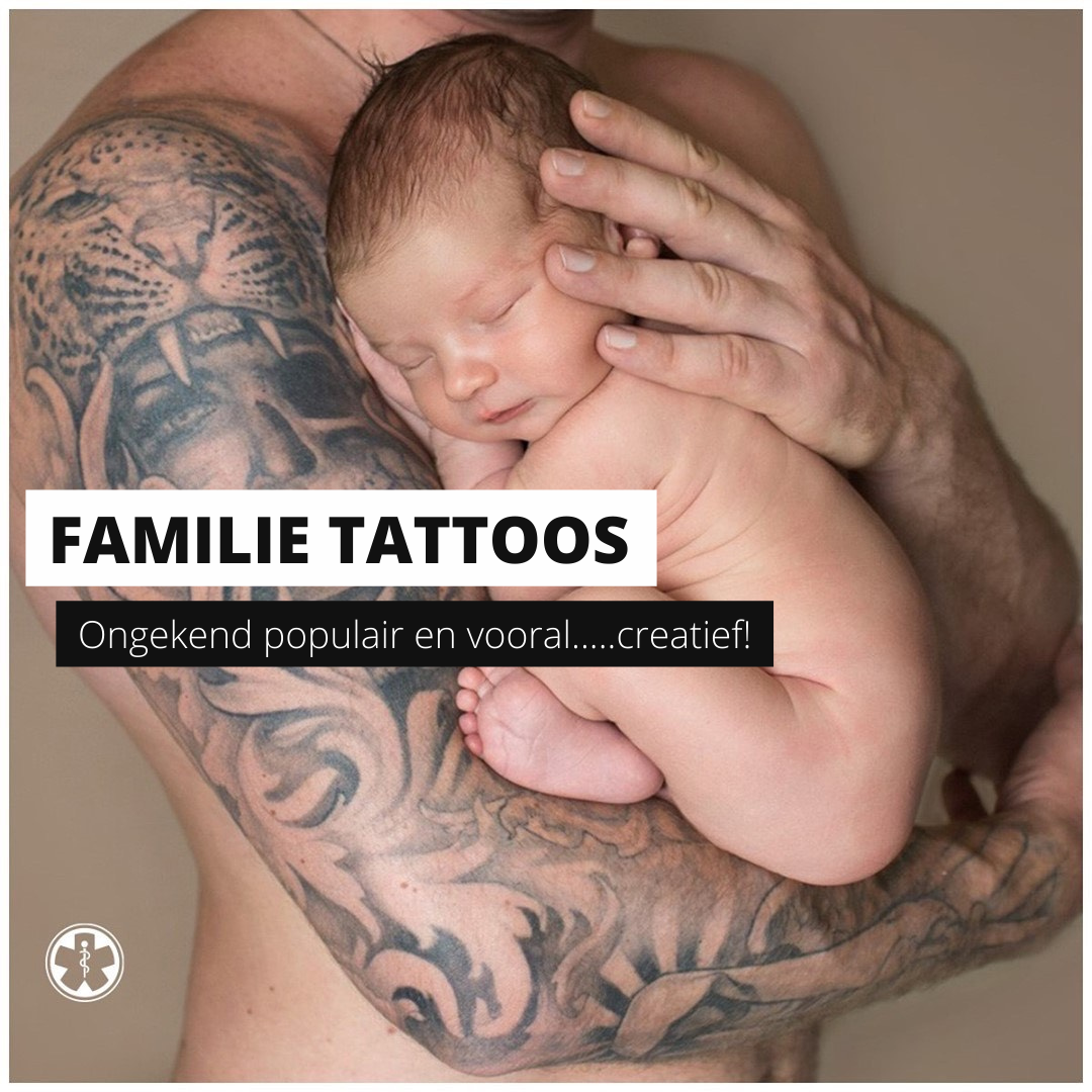 Familie tattoos zijn veelzijdig en razend populair