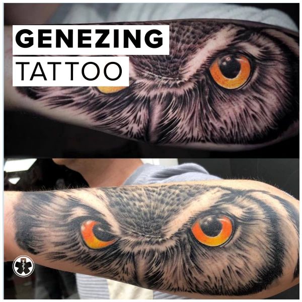 Wanneer is mijn tattoo genezen?