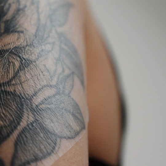 Ultradunne PU-membraan voor tattoo nazorg die beschermt als second skin en ademend comfort biedt